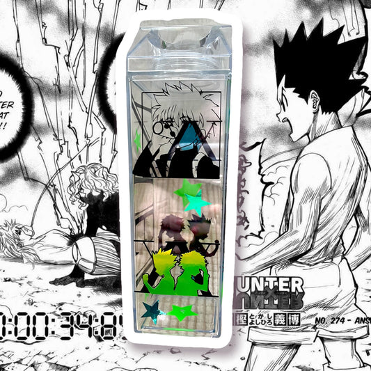 Custom Milk Carton Water Bottle Water bottle Custom Decals Vinyl Custom Bottles Anime Custom Water Bottle Anime Characters Custom Order