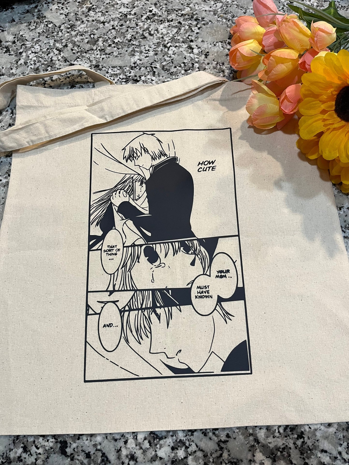 Anime Tote Bag for Anime Lover Gift for Friend Tote Bag Lover Bag Lover Gift Idea Functional Tote Bag Laptop Bag School Bag Art Supply Bag