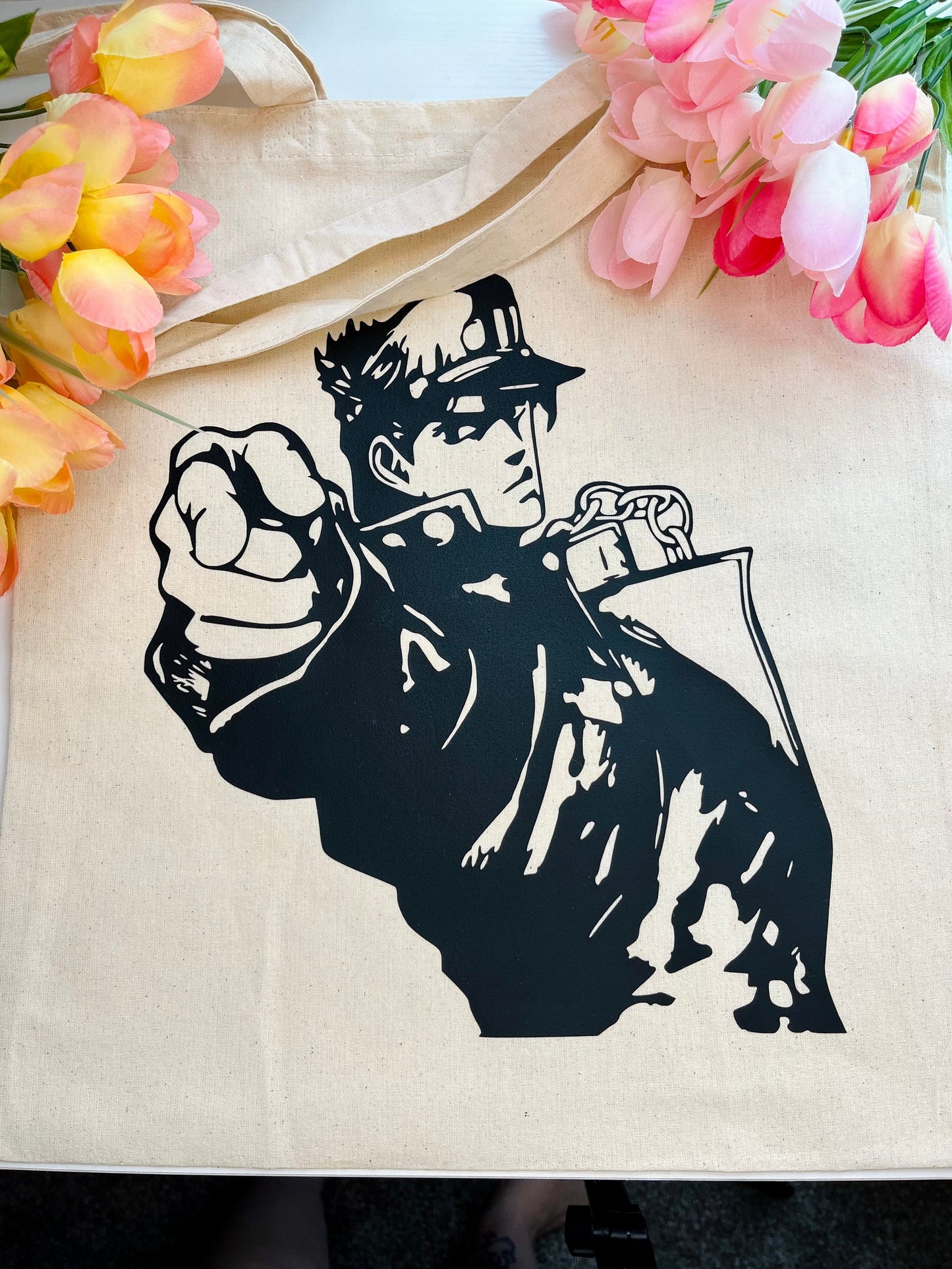 Anime Funky Man Tote Bag Anime Gym Bag Tote Bag Anime Tote Bag Anime Man Tote Bag Gift Ideas for Anime Lovers Personalized Bag Anime Bag