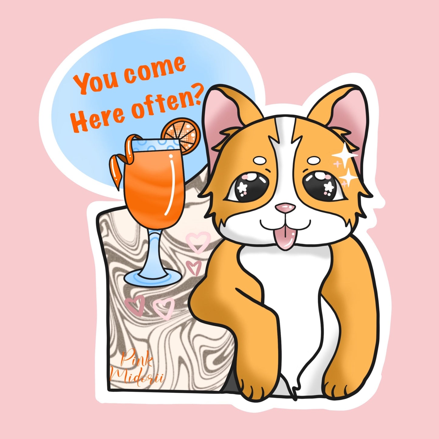 Corgi Lover Sticker Laptop Sticker Water Bottle Sticker Vinyl Sticker Dog Sticker Dog Decal Corgi Lover Sticker Gift Water Bottle sticker