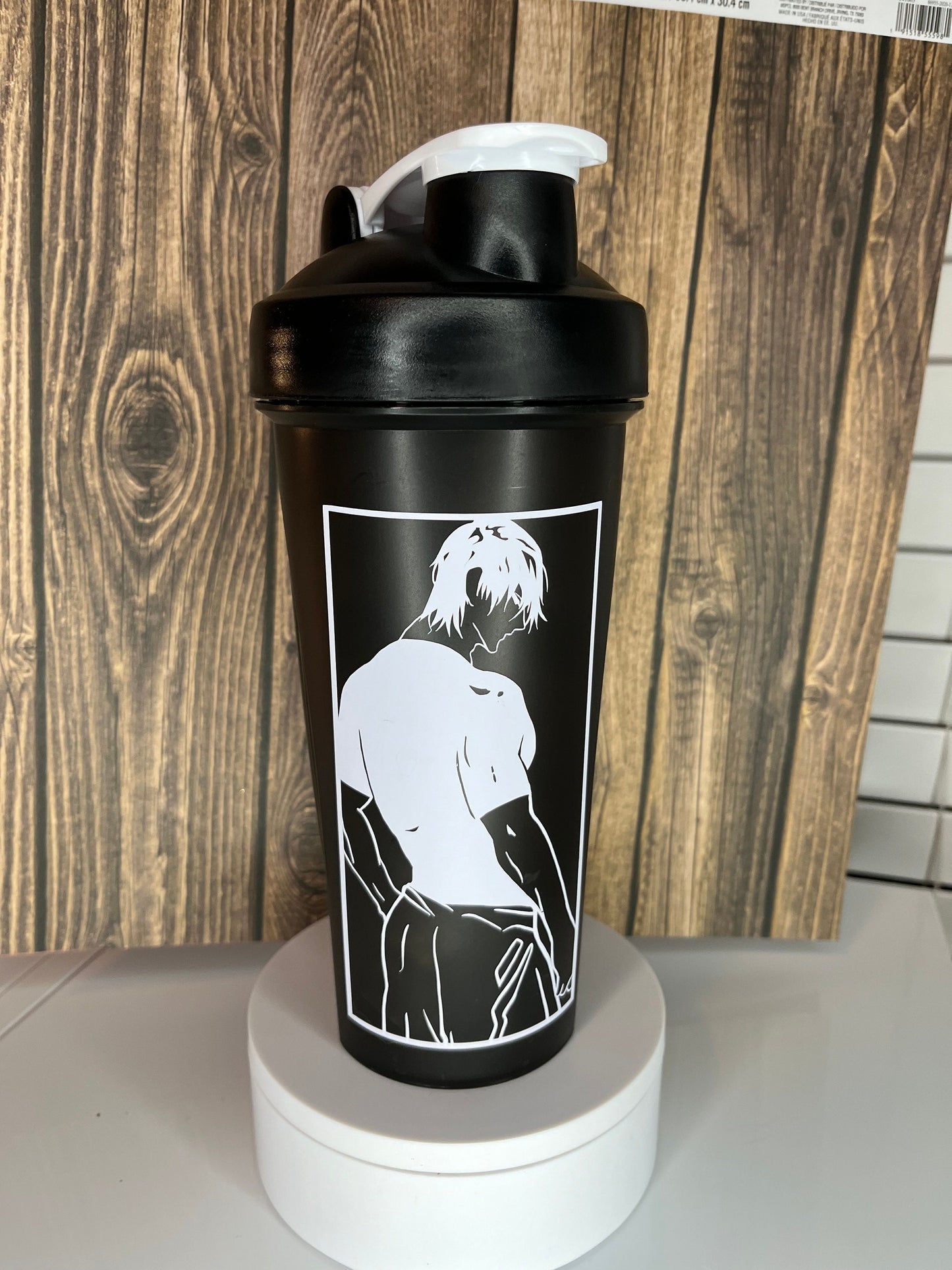 Anime Blender Bottle Anime Blender Bottle Gift Ideas for Gym Lover Custom Workout Anime Shaker Protein Shaker Gym Protein Bottle Strong Man