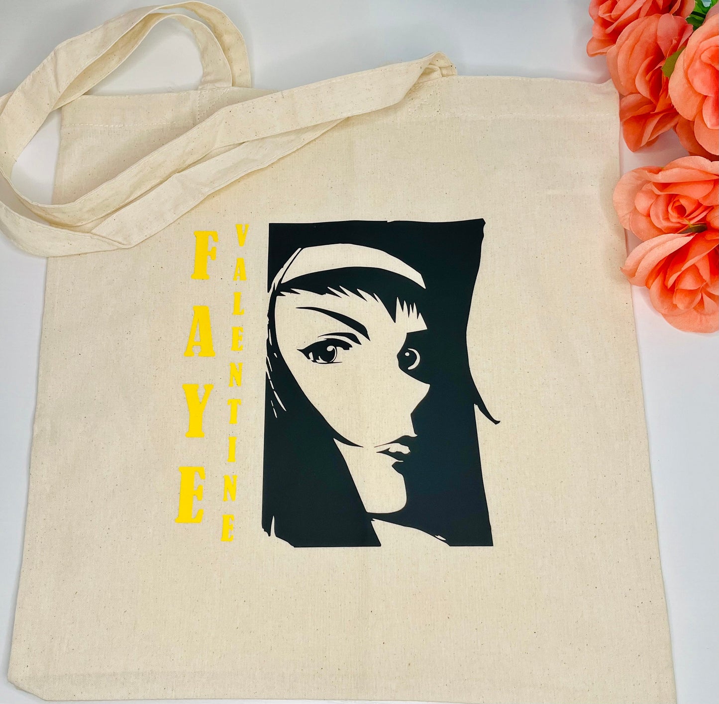 Anime Woman Tote Bag Laptop Bag Computer Bag Grocery Bag Gift for Bag Lover Anime Gift Anime Lover Anime Bag Lover Gift