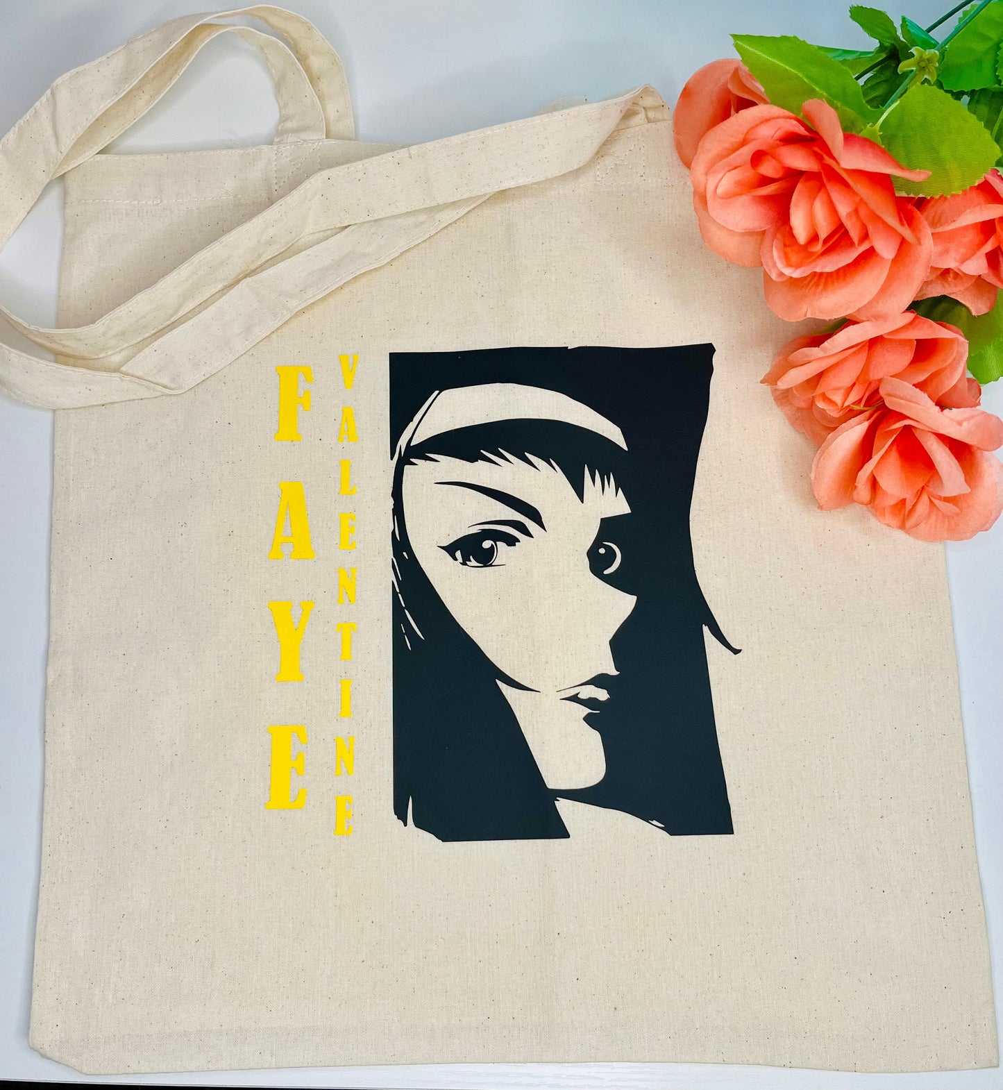 Anime Woman Tote Bag Laptop Bag Computer Bag Grocery Bag Gift for Bag Lover Anime Gift Anime Lover Anime Bag Lover Gift