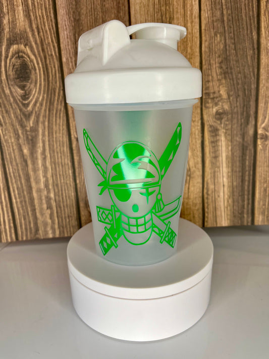 Anime Blender Bottle Gift Blender Bottle Gift Idea for Gym Lover Custom Workout Anime Shaker Protein Shaker Gym Protein Bottle Samurai man