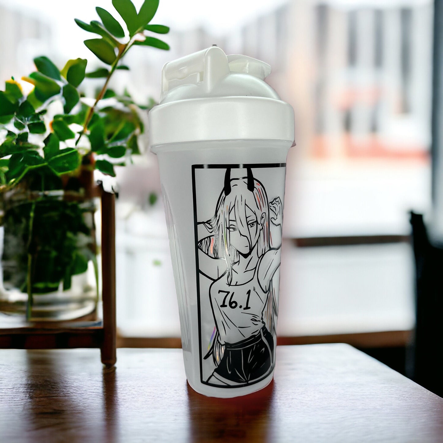 Anime Blender Bottle Anime Gift Bottle Gift Idea for Gym Lover Custom Workout Shaker Protein Shaker Gym Protein Bottle Cute Girl