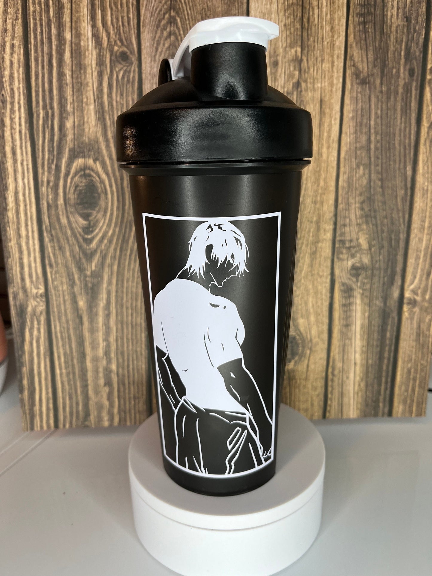 Anime Blender Bottle Anime Blender Bottle Gift Ideas for Gym Lover Custom Workout Anime Shaker Protein Shaker Gym Protein Bottle Strong Man