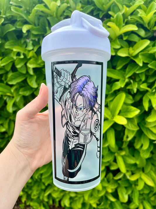 Holographic Blender Bottle Anime Blender Bottle Gift Idea for Gym Lover Custom Workout Anime Shaker Protein Shaker Gym Protein Fitness Cup